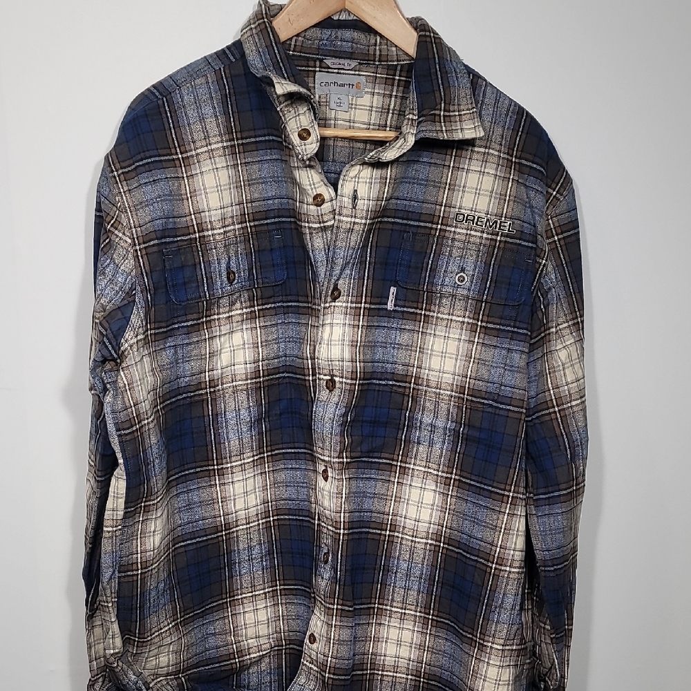 Carhartt Original Fit Flannel Shirt, XL